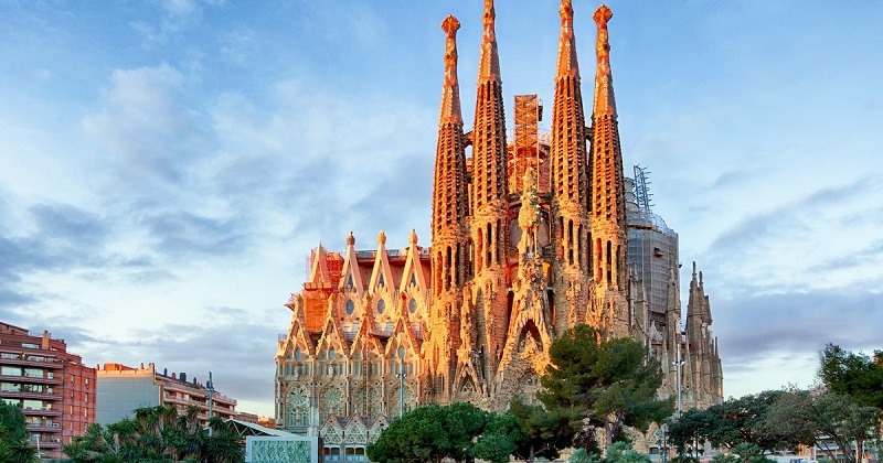 Vista da Sagrada Família