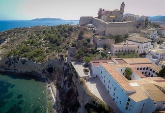 Hotéis no centro turístico de Ibiza