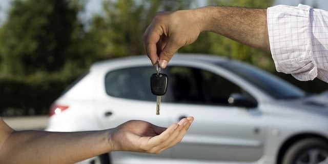 Carro alugado em Valência