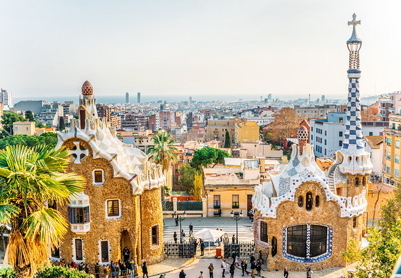 Parque Güell em Barcelona