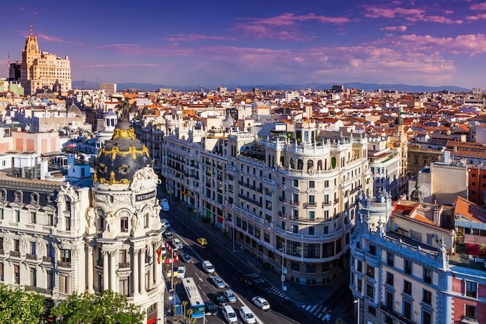 Gran Vía em Madri 