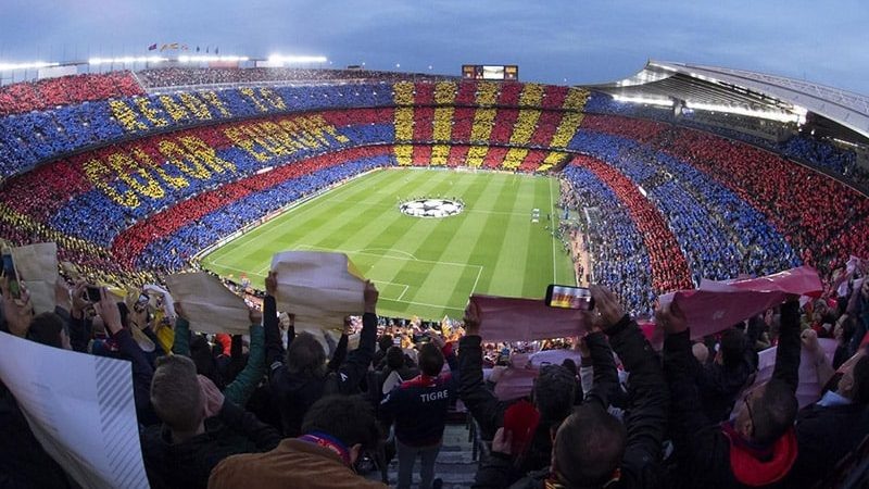 Camp Nou em Barcelona