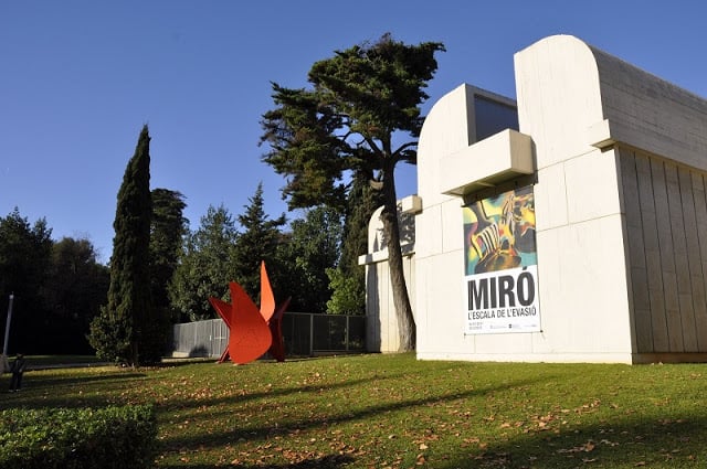 Escultura e Museu Joan Miró