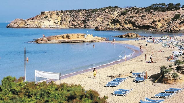 Cala Tarida em Ibiza