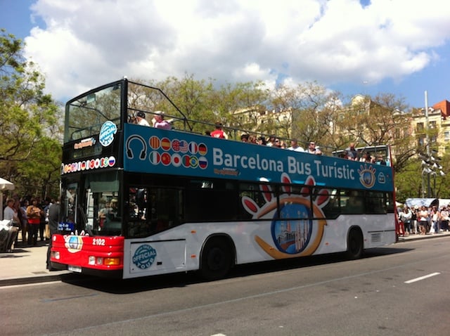 Passeio de ônibus turístico por Barcelona