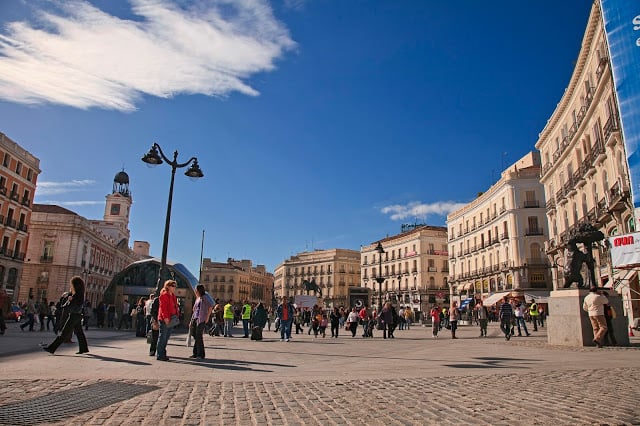 Região Puerta del Sol - centro Madri