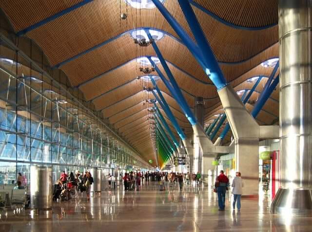 Terminal do aeroporto de Barajas