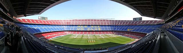 Camp Nou em Barcelona