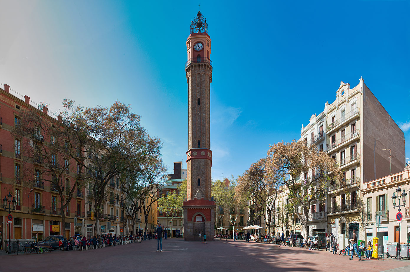 Plaça de la Vila de Gràcia em Barcelona