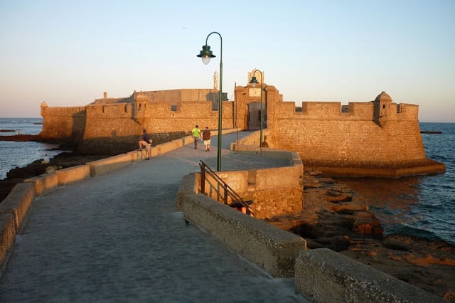 Forte de São Sebastião em Cádiz