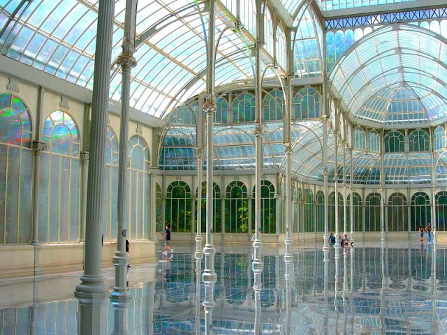 Interior do Palácio de Cristal