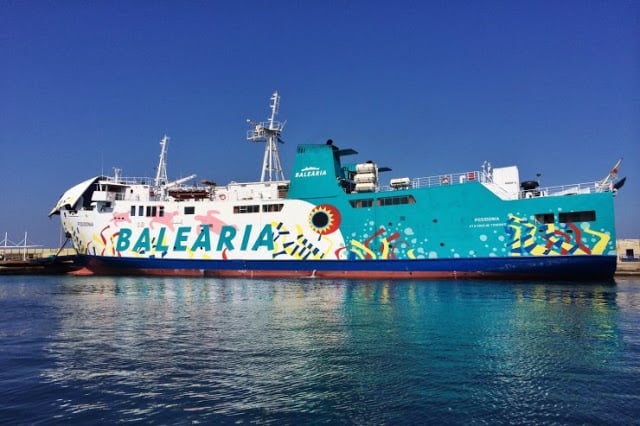 Viagem de barco de Formentera a Ibiza