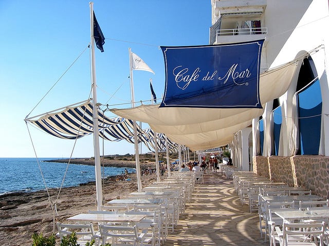 Café del Mar em Ibiza