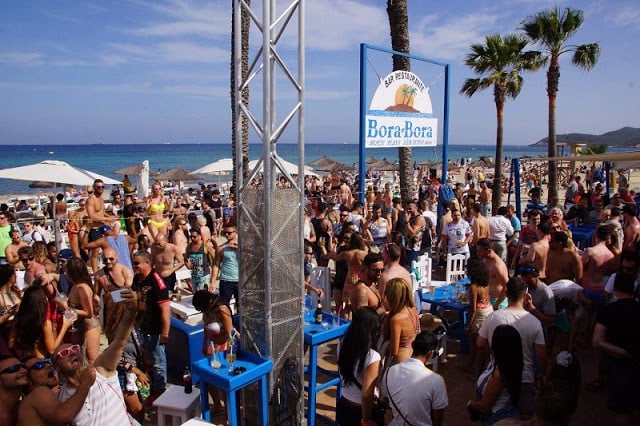 Bora Bora Beach Club em Ibiza