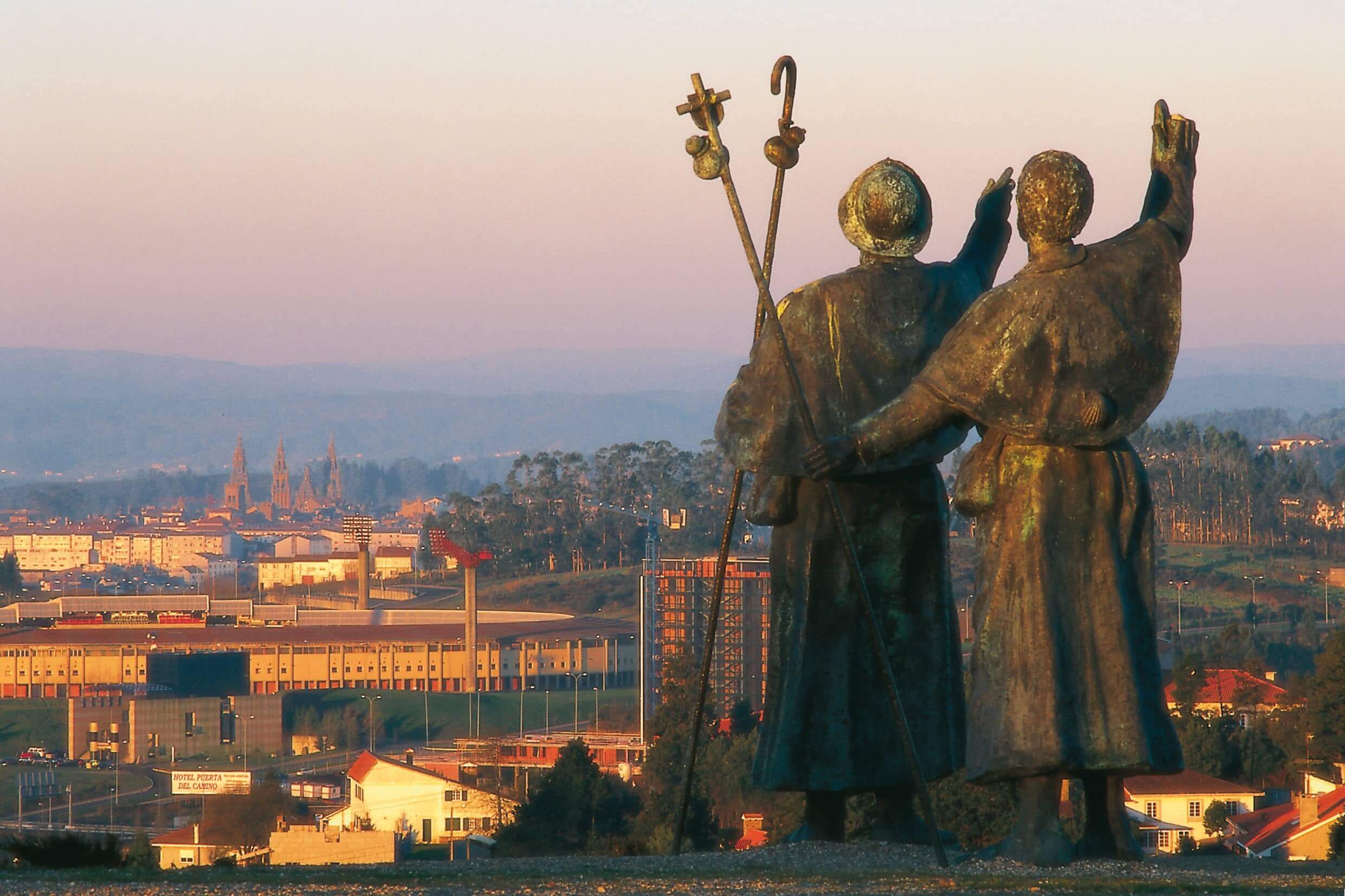 Vista de Santiago de Compostela