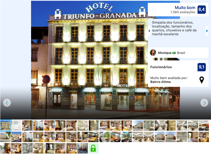Hotel Exe Triunfo em Granada