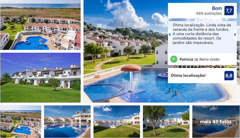 Apartamentos Son Bou Gardens em Menorca