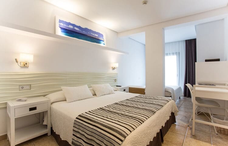 Hotel Bahía em Formentera - quarto