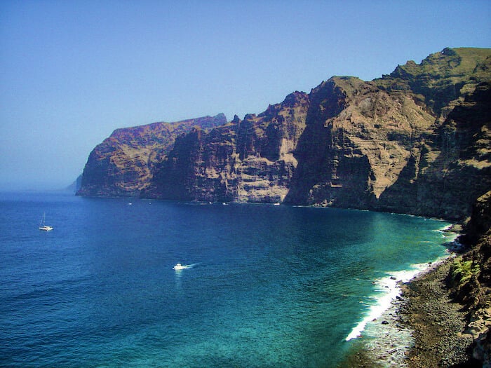 Falésias Los Gigantes em Tenerife
