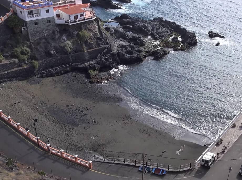 Vista da Praia Chica em Tenerife