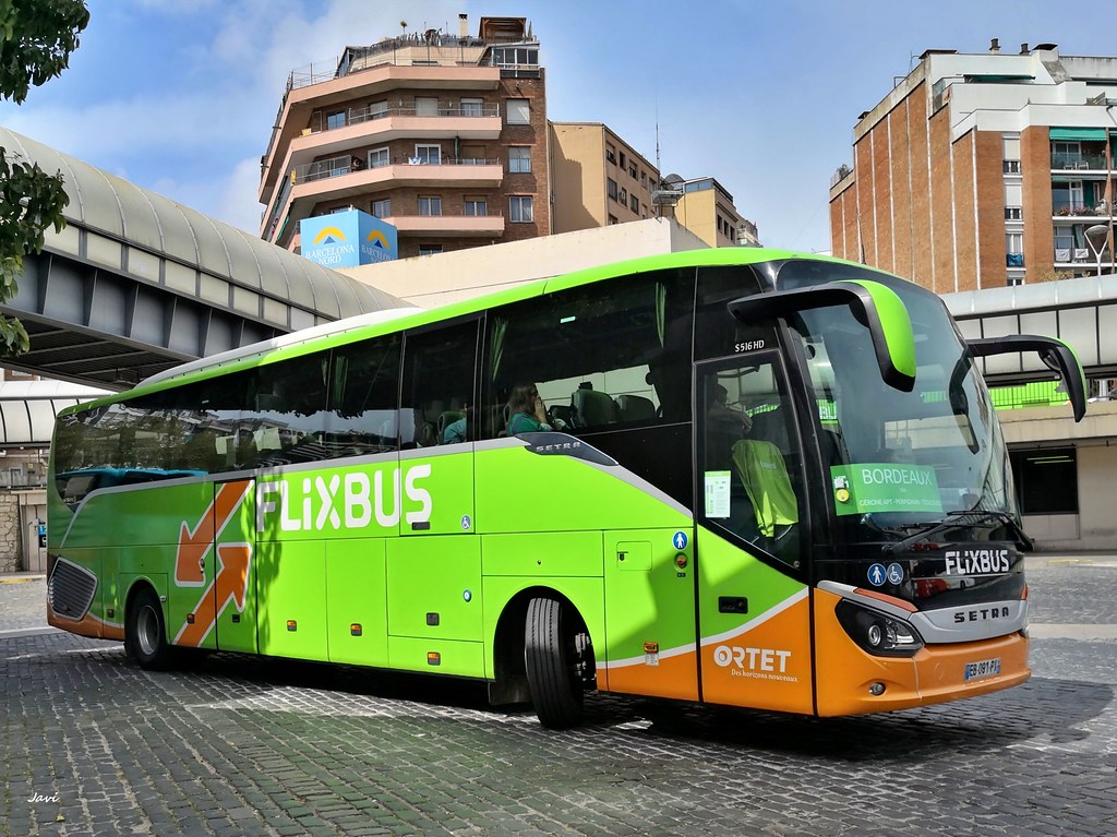 Flixbus em Barcelona