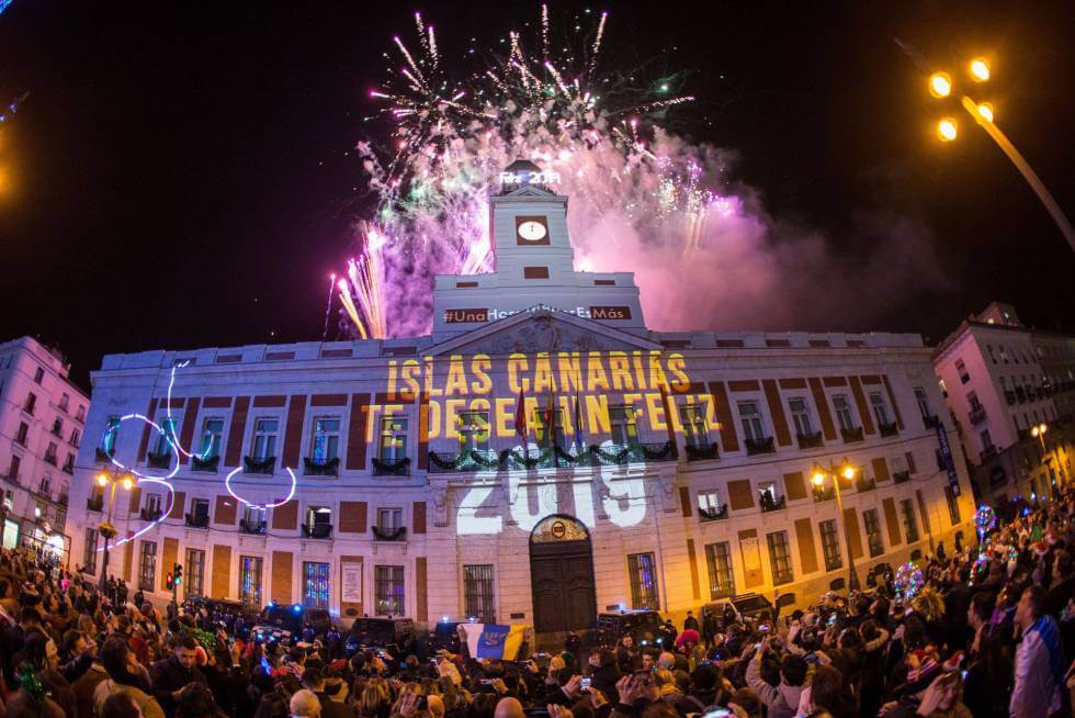 Ano novo em Madri