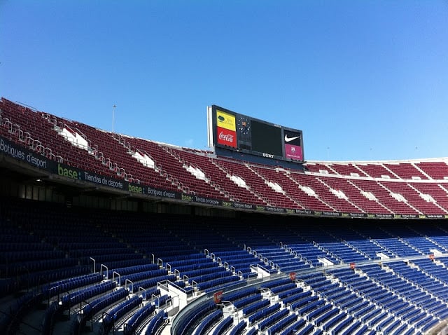 Camp Nou em Barcelona