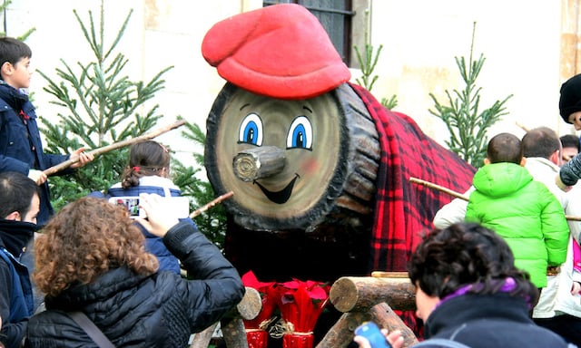 Tío de Nadal em Barcelona