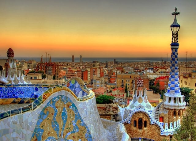 Parc Güell em Barcelona