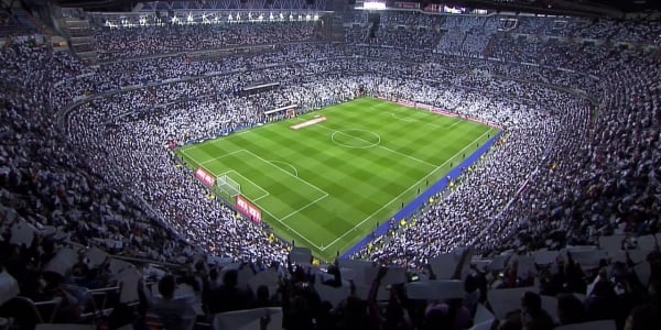 Assistir um jogo do Real Madri ou um grande show