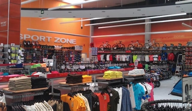 Loja Sport Zone em Barcelona