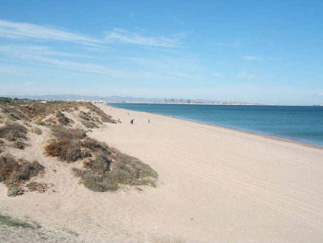 Praias em Valência - El Saler