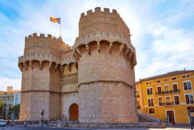 Torre de Serranos em Valência