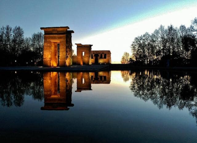 Templo de Debod em Madri