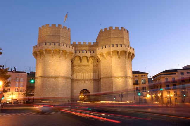 Torres de Serranos em Valência