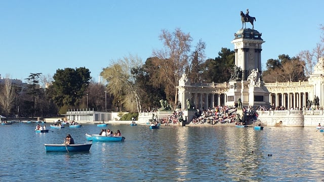 Parque del Retiro em Madri