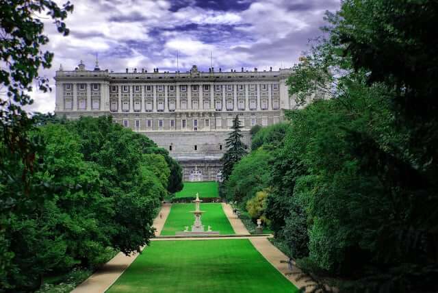 Jardins do Palácio Real de Madri