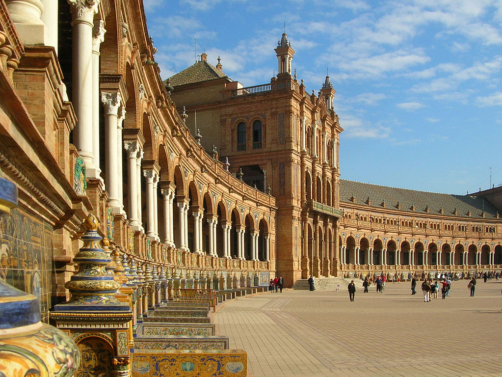 Arquitetura da Plaza de España