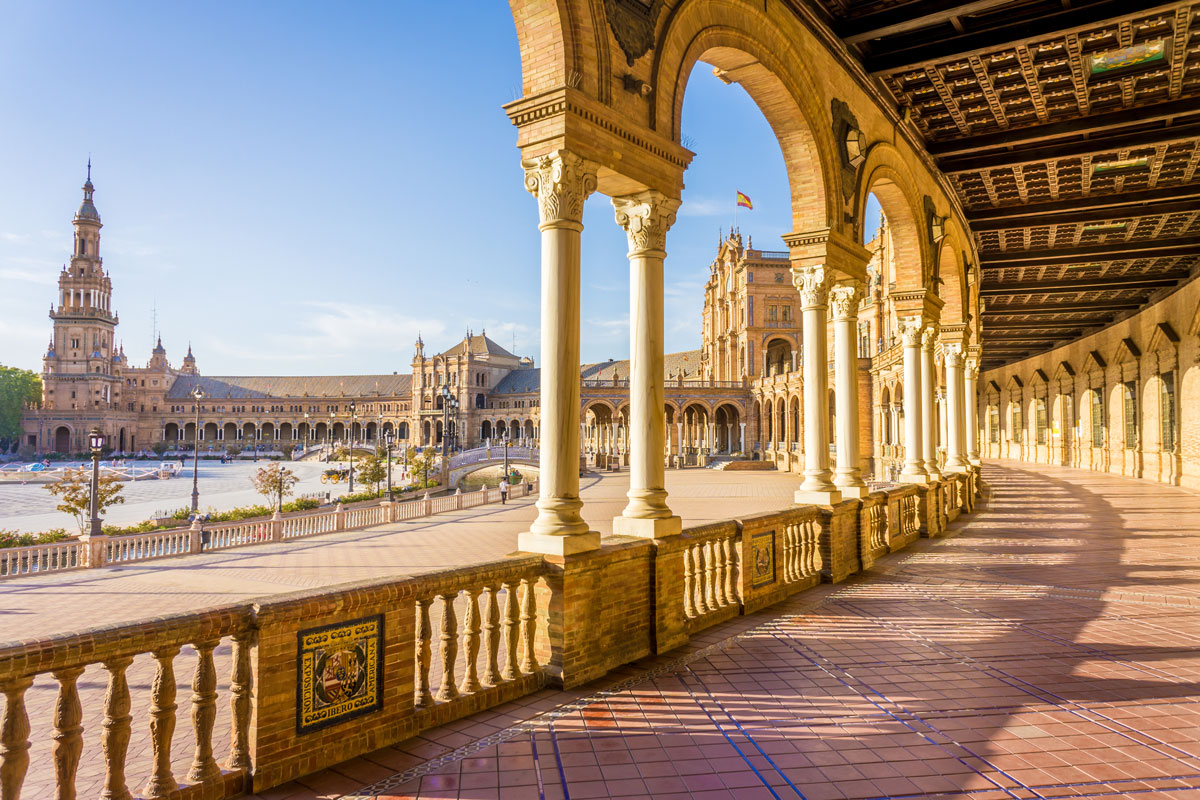 Vista da Plaza de España