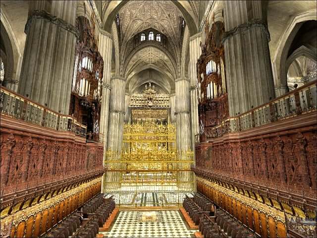 Interior da Catedral de Sevilha