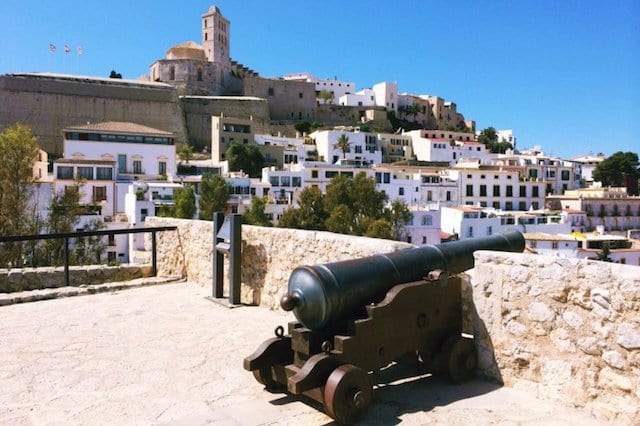 Centro histórico Dalt Vila em Ibiza