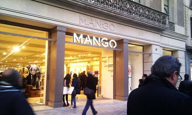 Loja Mango em Barcelona