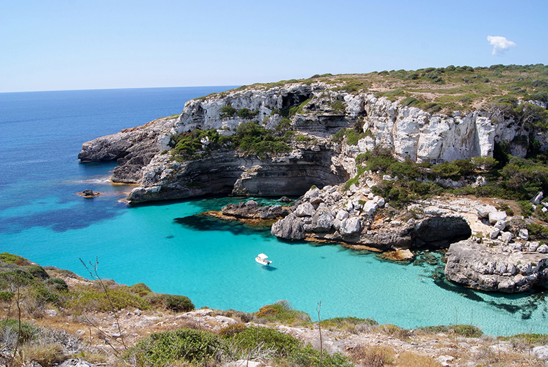 Cala Màrmols em Maiorca