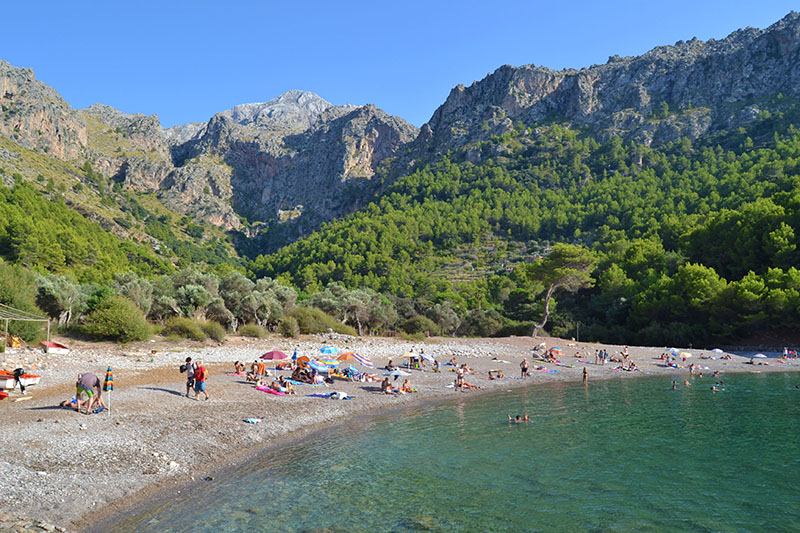 Cala Tuent em Maiorca