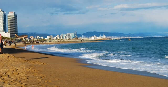 Praias em Barcelona - Barceloneta