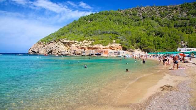 Cala Benirràs em Ibiza