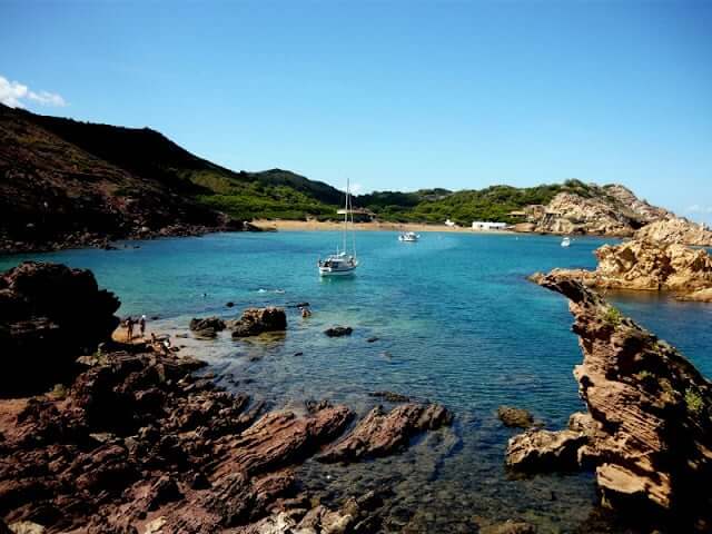 Cala Pregonda em Menorca