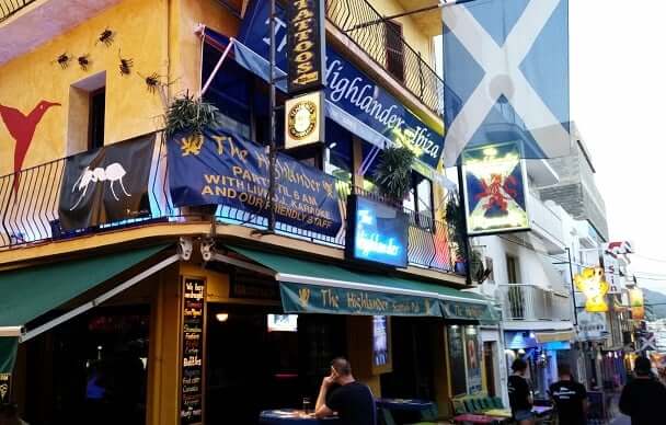 The Highlander Scottish Bar em Ibiza