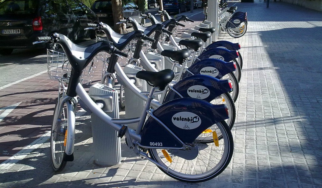 Bicicletas em Valência