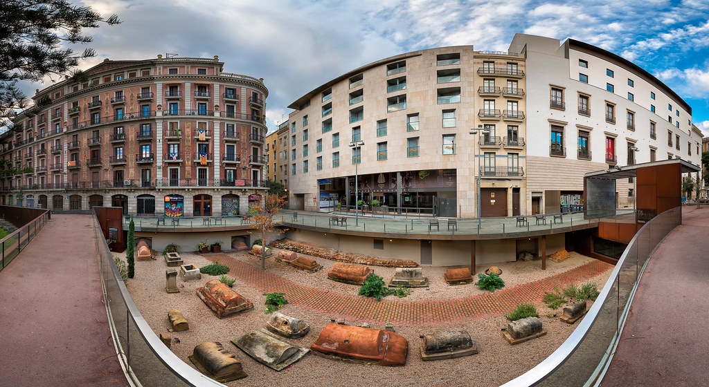 Plaça de la Vila de Madrid em Barcelona